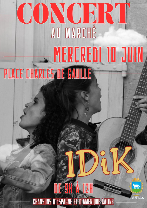 CONCERT AU MARCHÉ IDIK