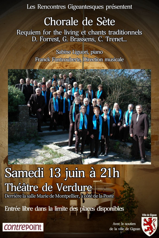 CONCERT CONTREPOINT - CHORALE DE SÈTE - © CONCERT CONTREPOINT - CHORALE DE SÈTE CONCERT CONTREPOINT - CHORALE DE SÈTE