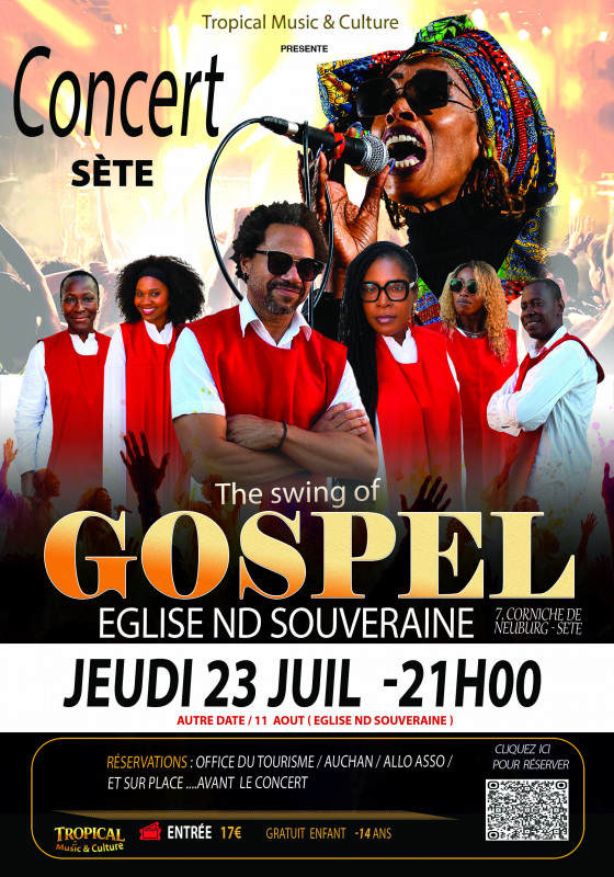 CONCERT : THE SWING OF GOSPEL SINGERS