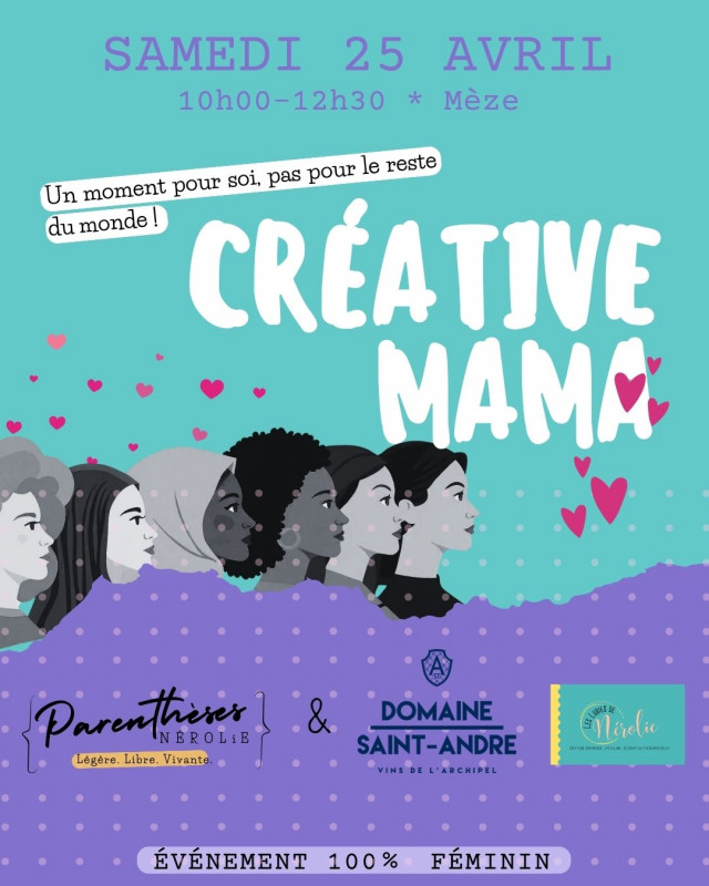 CREATIVE MAMA - évènement 100% féminin