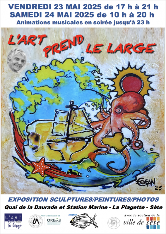 EXPOSITION : L'ART PREND LE LARGE