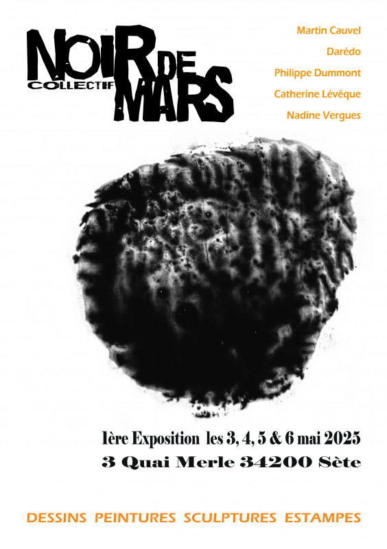 EXPOSITION : NOIR DE MARS