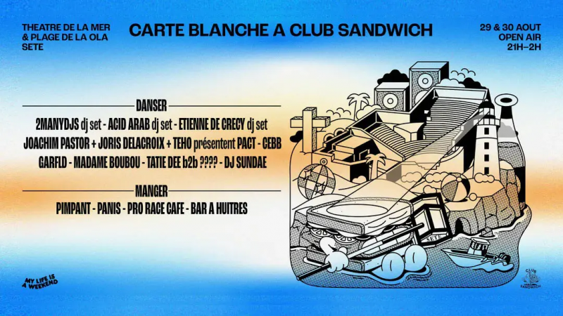 FESTIVAL : CARTE BLANCHE À CLUB SANDWICH