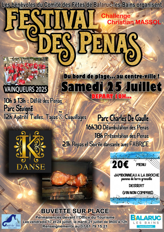  FESTIVAL DES PENAS