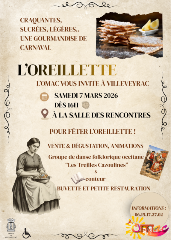 FÊTE DE L'OREILLETTE