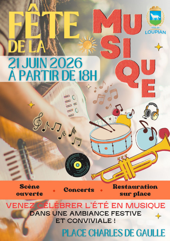 FÊTE DE LA MUSIQUE LOUPIAN 