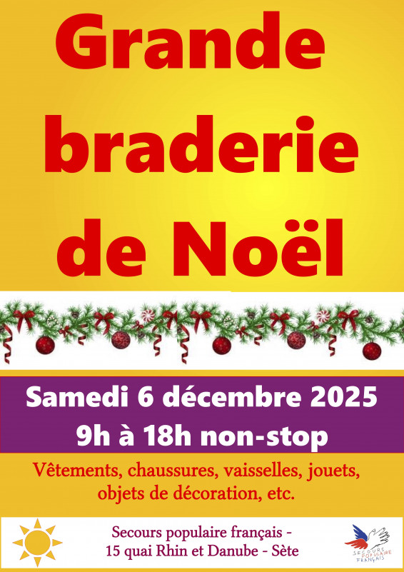 GRANDE BRADERIE DE NOËL 