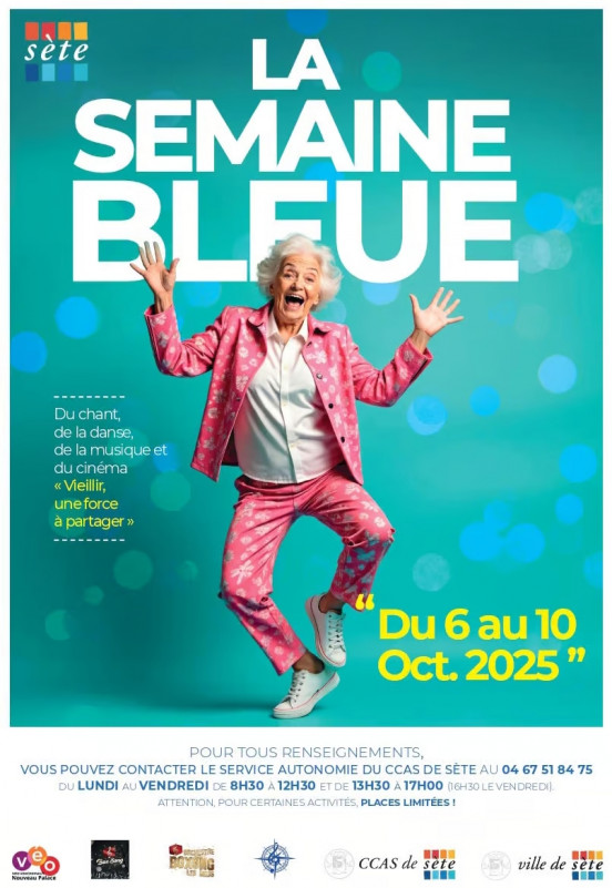 LA SEMAINE BLEUE 2025 À SÈTE