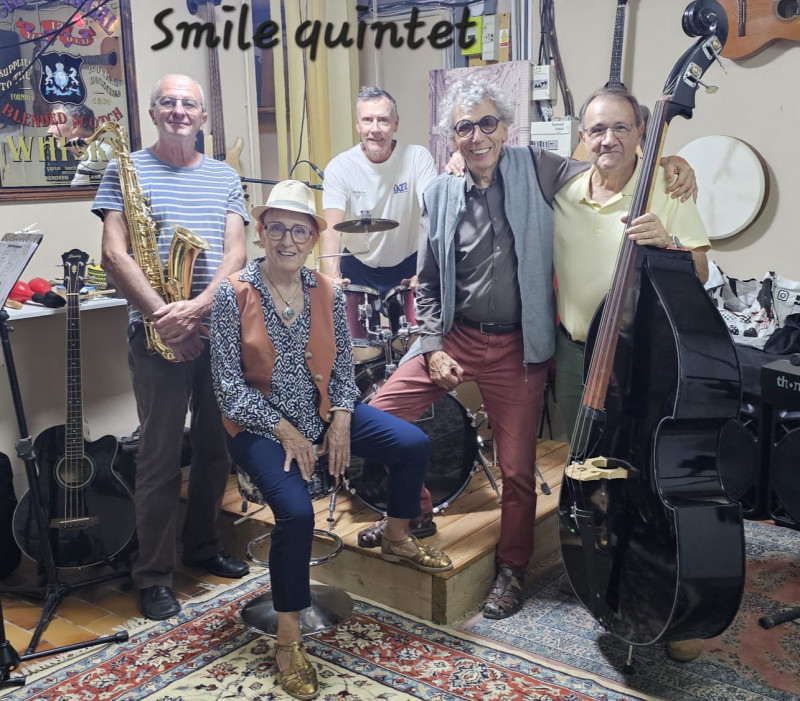 LE SMILE QUINTET EN CONCERT A LA CASA DE ESPAÑA DE SETE
