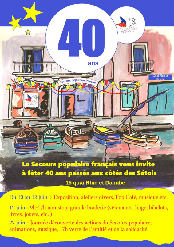LES 40 ANS DU COMITÉ DU SECOURS POPULAIRE
