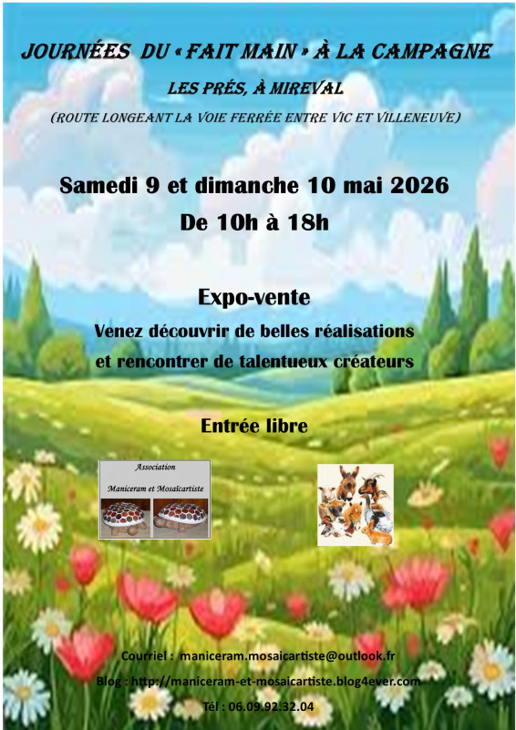 LES JOURNÉES DU FAIT-MAIN À LA CAMPAGNE