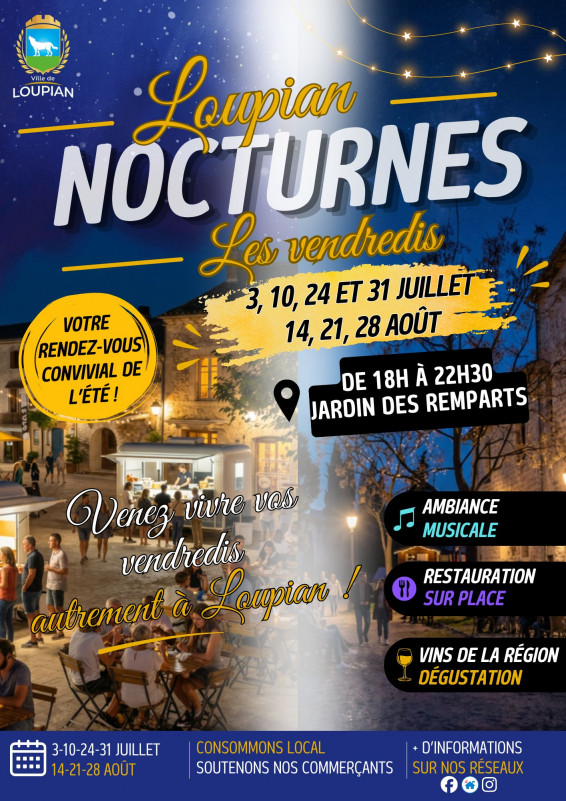  LES NOCTURNES DU VENDREDI