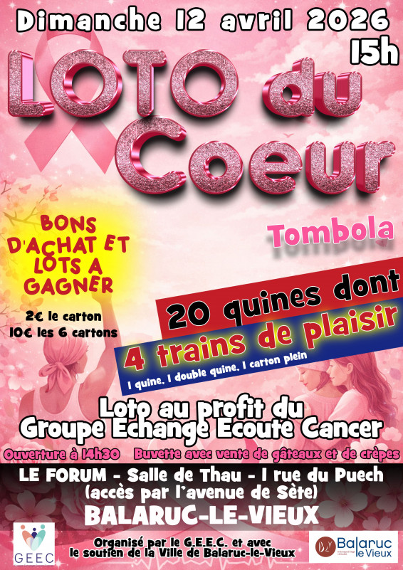 LOTO DU COEUR ORGANISÉ PAR LE GEEC