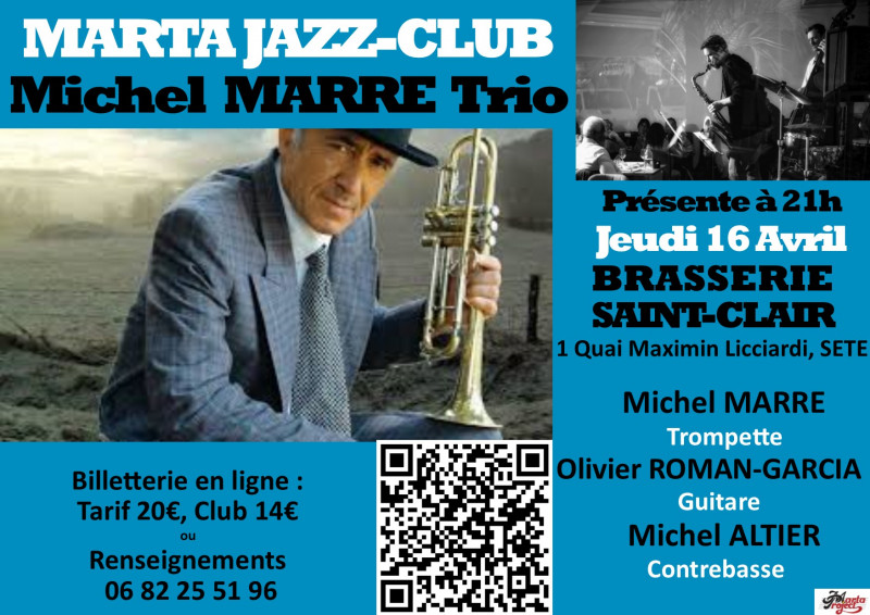 MARTA JAZZ-CLUB MICHEL MARRE TRIO
