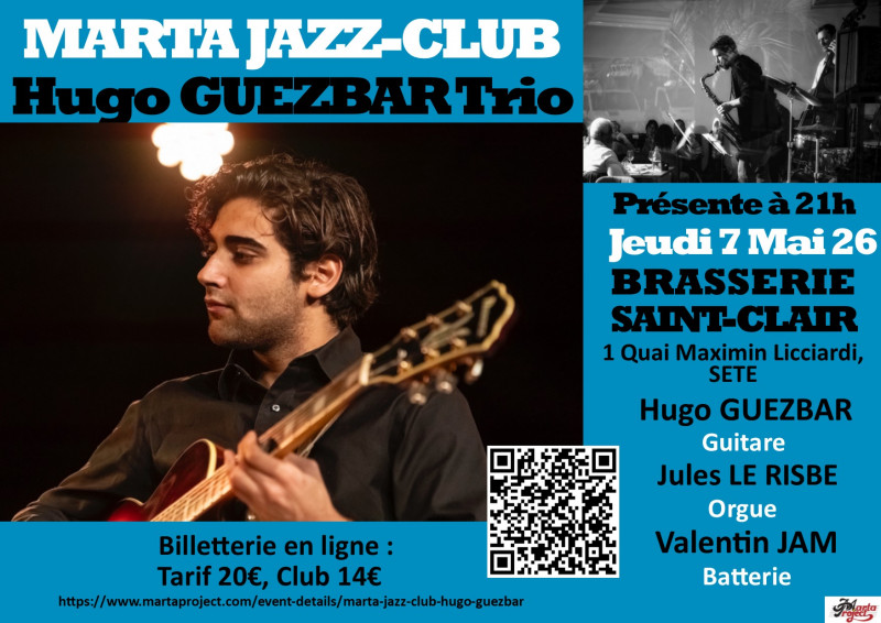 MARTA JAZZ-CLUB SAINT CLAIR HUGO GUEZBAR