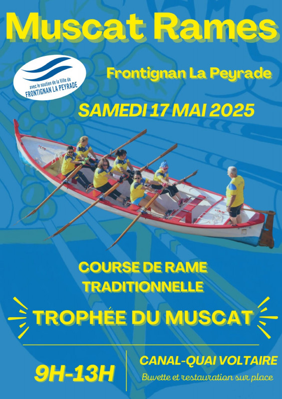 MUSCAT RAMES : COURSE DE RAME TRADITIONNELLE