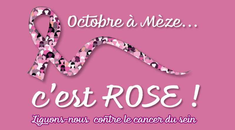 OCTOBRE ROSE À MÈZE