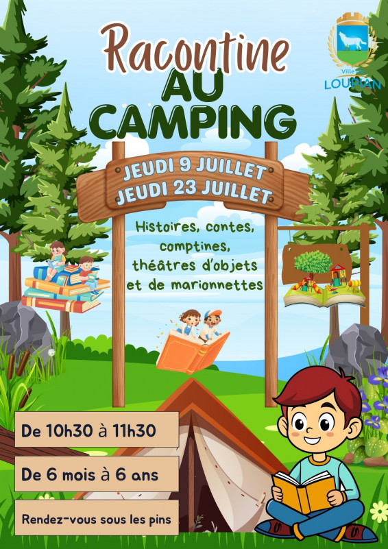 RACONTINE AU CAMPING