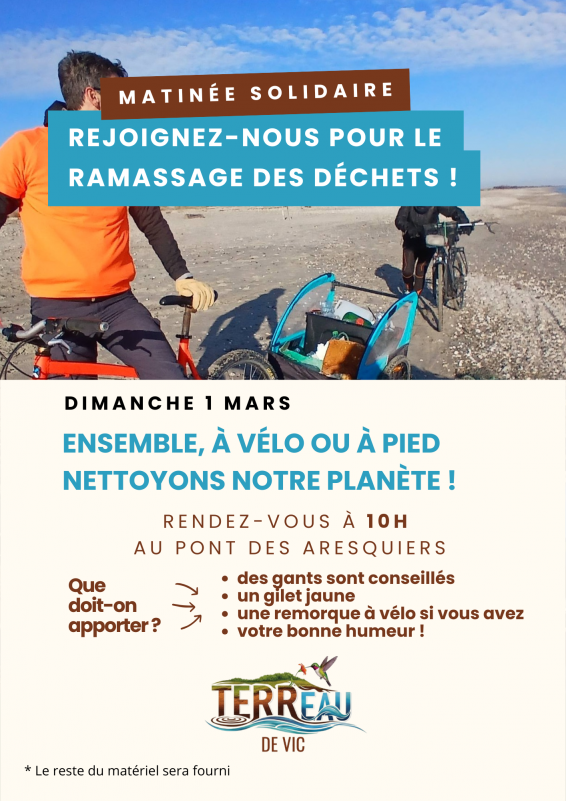 RAMASSAGE PLAGE DES ARESQUIERS