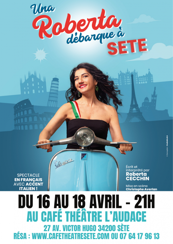 UNA ROBERTA DÉBARQUE À SÈTE !