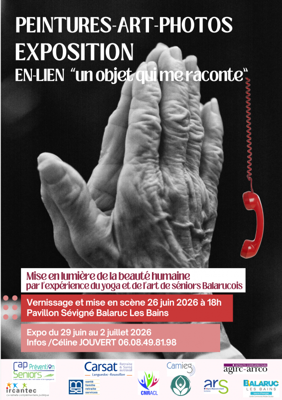  VERNISSAGE DE L’EXPOSITION « EN-LIEN, UN OBJET QUI ME RACONTE »