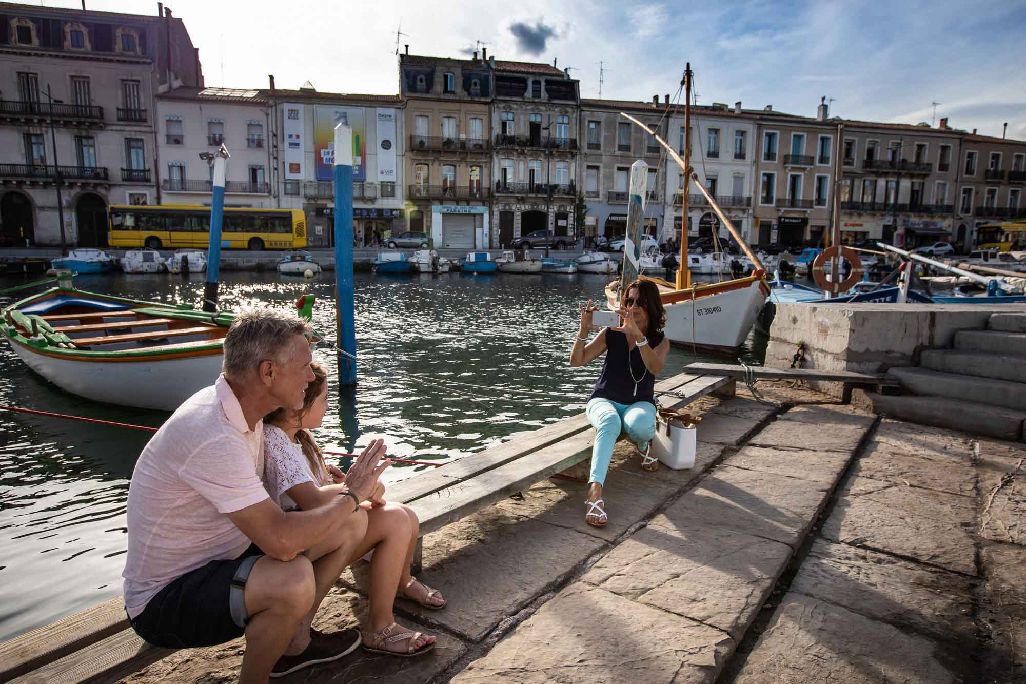 Photo sur les quais de Sète - © Olivier Octobre