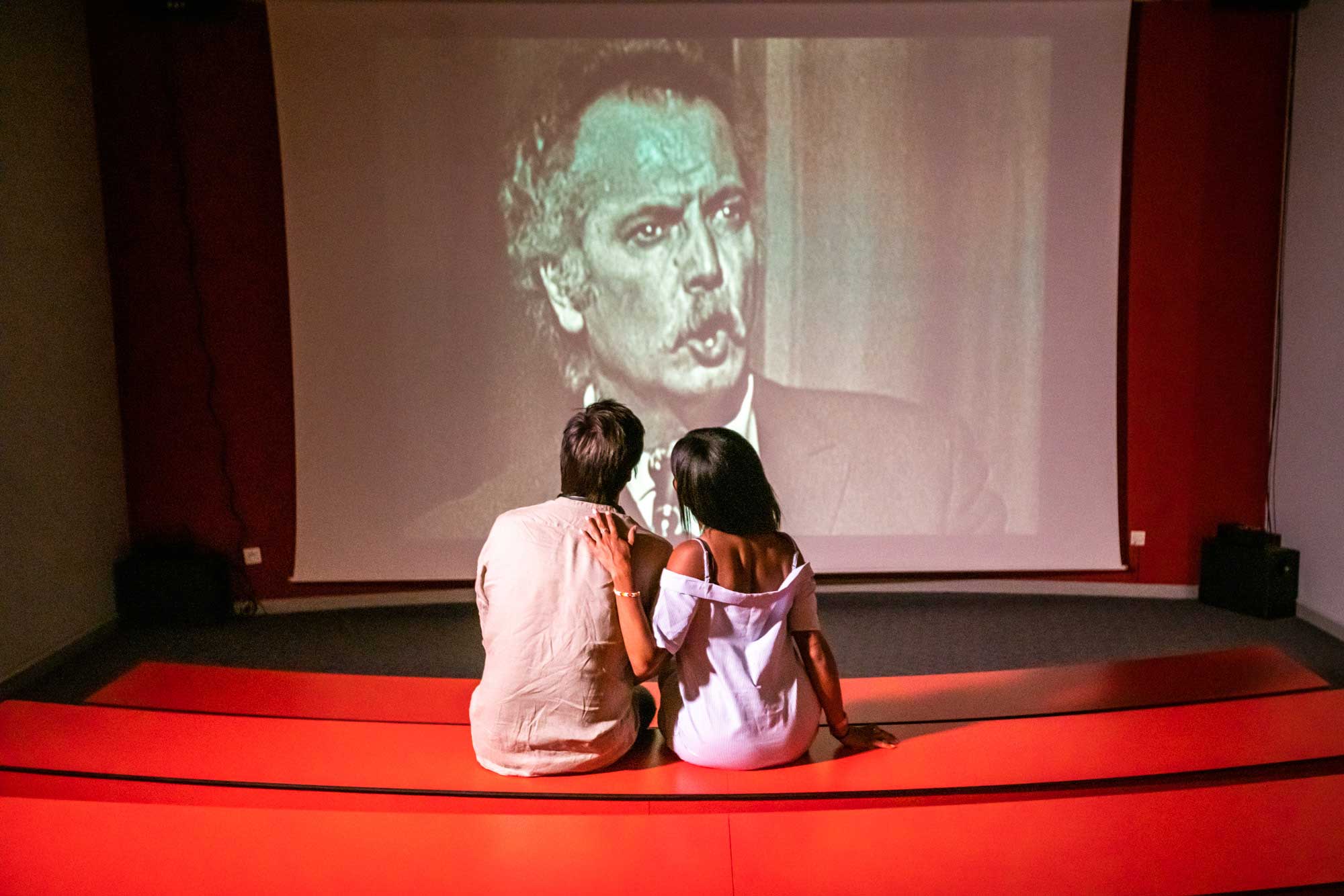 Projection à l'espace Georges Brassens - © Olivier Octobre