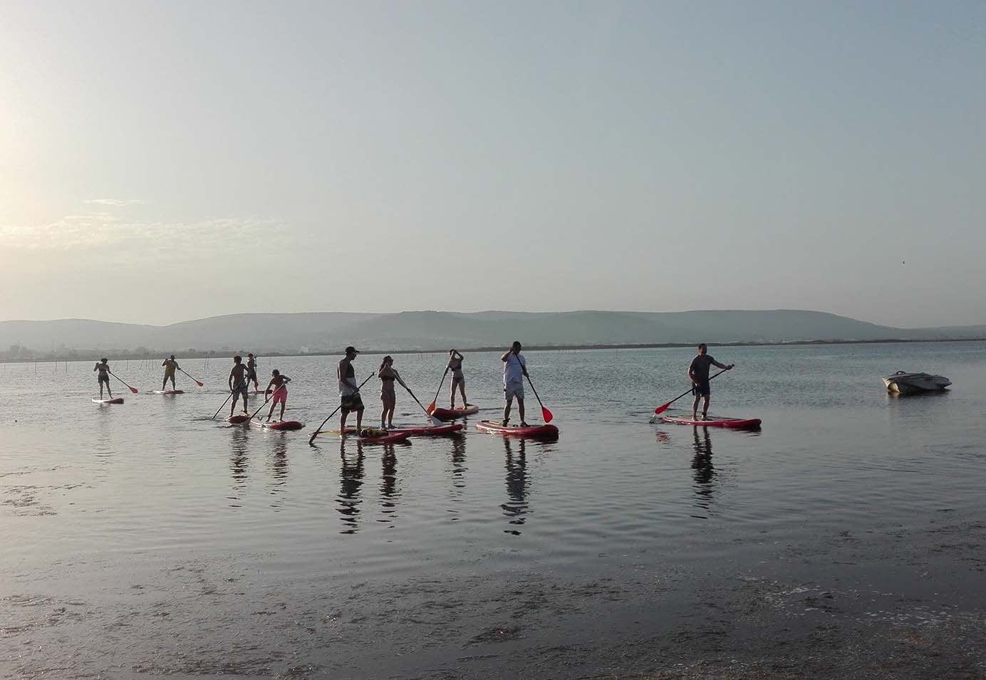 Sortie paddle muscat Frontignan - © OT Frontignan