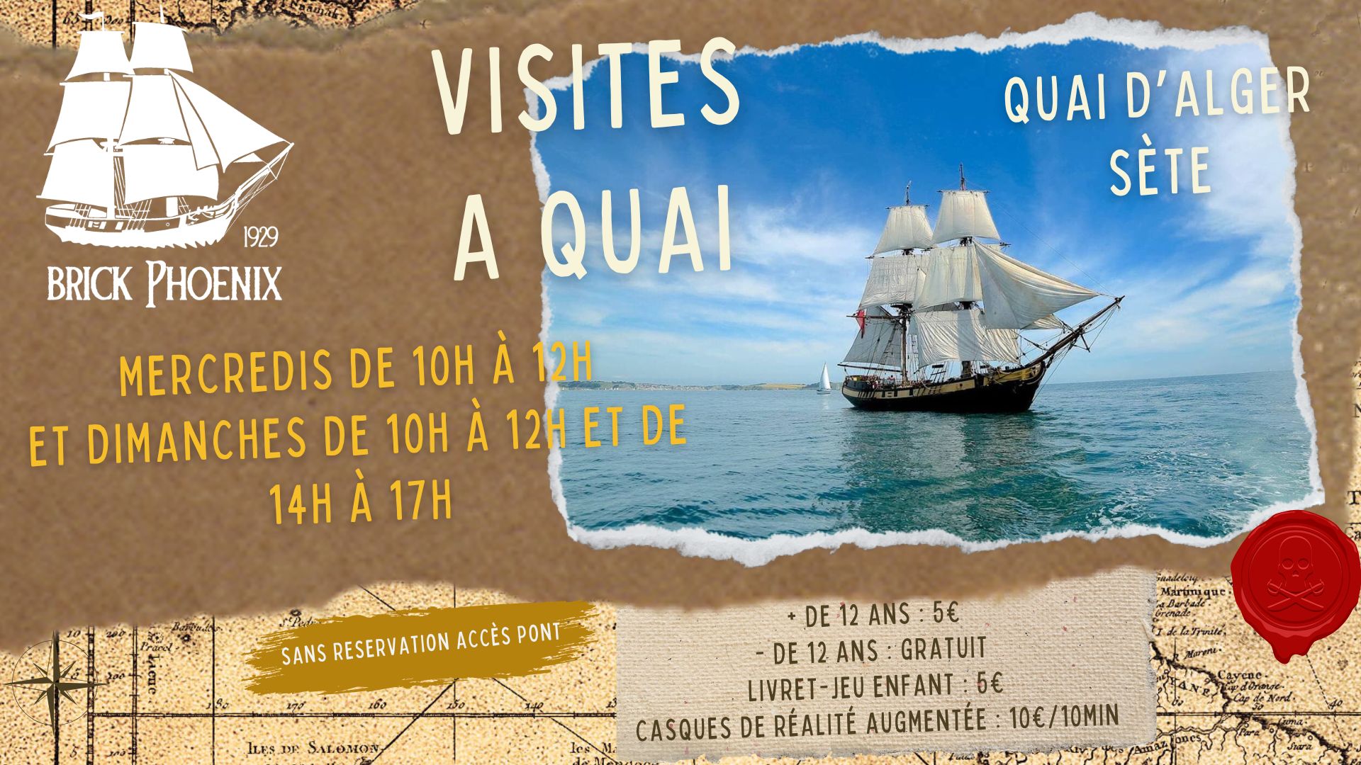 VISITE À QUAI DU NAVIRE PHOENIX