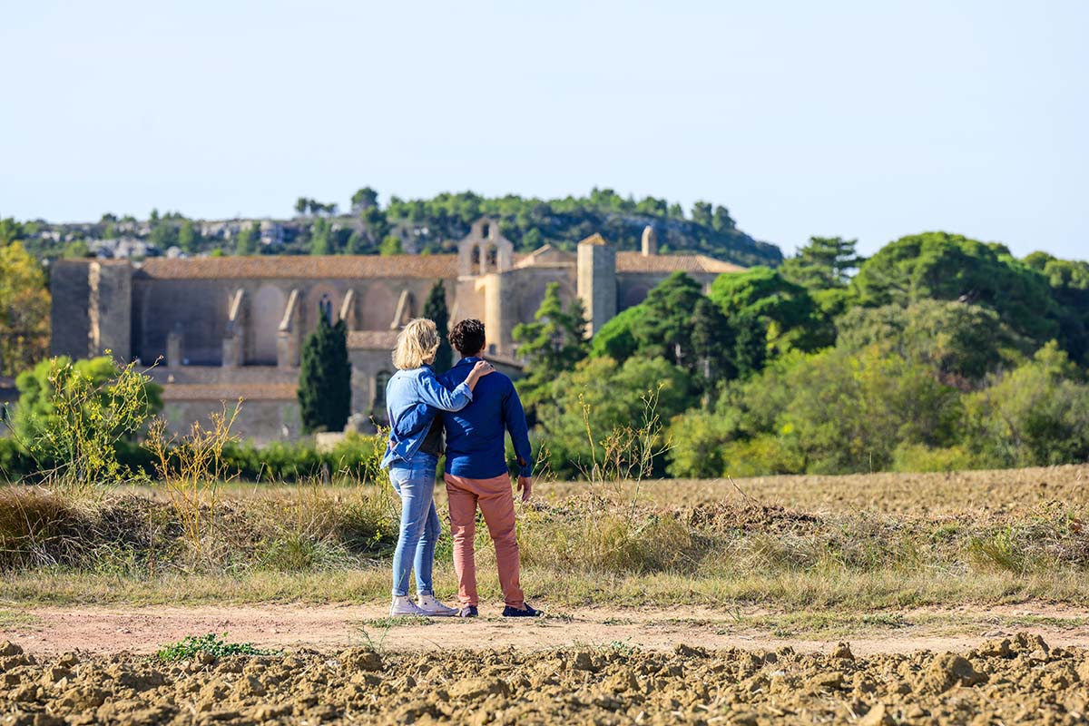 Vue de l'abbaye - © Regis Domergue